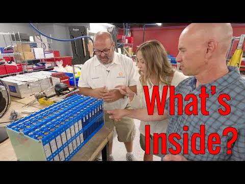 Видео: Производство литиевых аккумуляторов! Экскурсия по заводу Lithionics