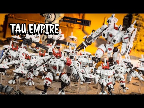 Видео: TAU EMPIRE — Обзор модельного ряда Империи Тау WARHAMMER 40000