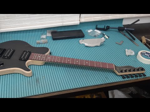 Видео: OMGUITARS  "Tiger" custom guitar. Часть 1.
