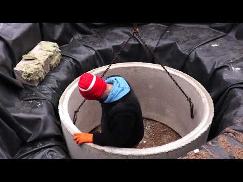 Видео: Строительство купели на Валдае  2020. Часть 1