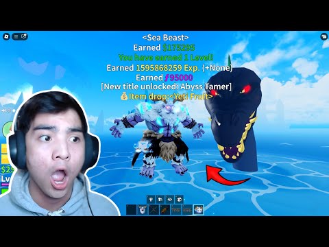 Видео: Я осваиваю YETI Fruit, но это произошло в Blox Fruits!