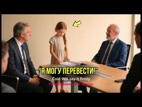 Видео: Компания Теряет МИЛЛИОНЫ Из-за Отсутствия Переводчика, Пока Дочь Уборщика Не Заходит В Зал...