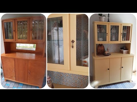 Видео: РЕДИЗАЙН СТАРИННОГО БУФЕТА / ПЕРЕДЕЛКА МЕБЕЛИ