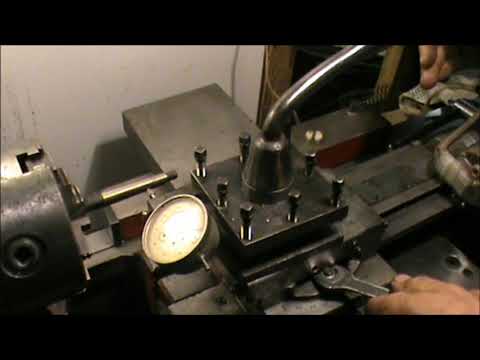 Видео: Токарная обработка конических поверхностей Ч.7 Установка каретки  по образцовому конусу