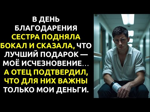Видео: СЕМЕЙНЫЙ УЖИН. Сестра сказала: "Лучшее, чтобы случилось — ты пропал." Я только улыбнулся…