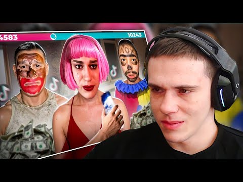 Видео: ЗАХАР СМОТРИТ - БЕЗУМИЕ В ТИКТОК ЭФИРАХ - За деньги они готовы на всё...