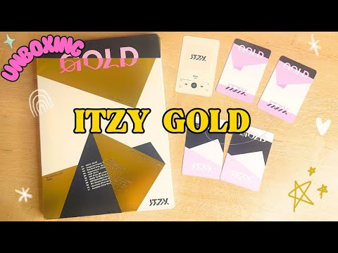 Видео: ★ Распаковка альбома ITZY Gold ★