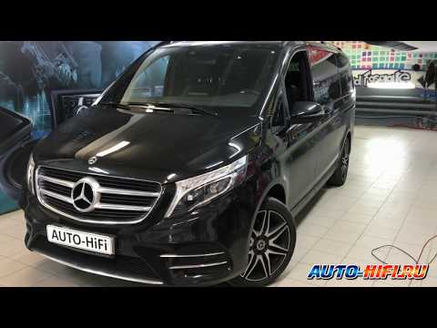 Видео: Полная шумоизоляция Mercedes V class W447