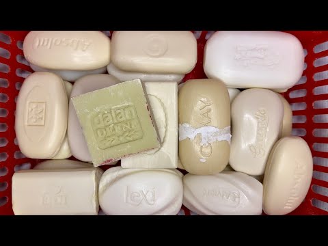 Видео: ASMR 🔪Cutting white soap🤍Резка мыла🧼🤍