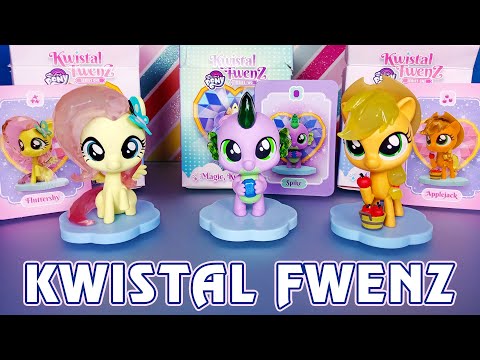 Видео: Кристальные друзья - обзор фигурок My Little Pony Kwistal Fwenz от Mighty Jaxx