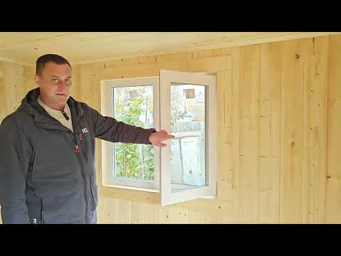 Видео: Каркасная баня 3х6