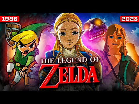 Видео: Как Зельда стала Легендой ? История The Legend Of Zelda