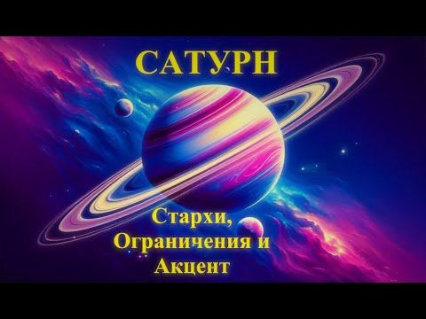 Видео: Astrology Константин - Страх, Ограничения и Акцент. Сатурн в домах и знаках зодиака