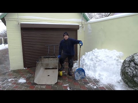 Видео: #лопатадляснега #снегоуборщик Ковш для  уборки снега
