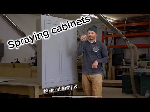 Видео: Всё, что вам нужно знать о моём процессе окраски шкафов | Не заморачивайтесь