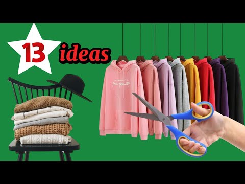 Видео: 13 ЛУЧШИХ ИДЕЙ ПОВТОРНОГО ИСПОЛЬЗОВАНИЯ СТАРОЙ ОДЕЖДЫ ‼️Создайте новую одежду без затрат ‼️