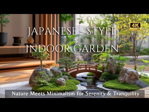 Видео: Природа встречается с минимализмом: дизайн внутреннего сада в японском стиле для спокойствия и ум...