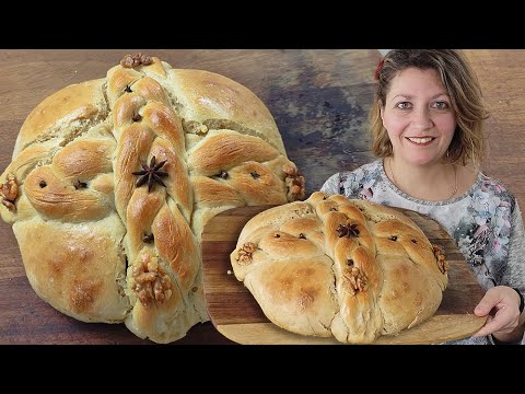Видео: Кристопсомо Традиционный рождественский хлеб!🙏