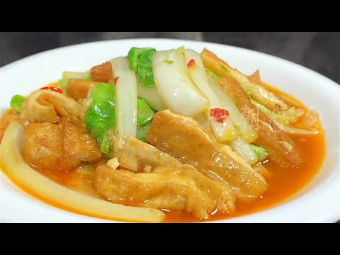 Видео: Сочетайте капусту с тофу. Так вы не устанете есть. Его легко приготовить, он легкий, не жирный, хрус