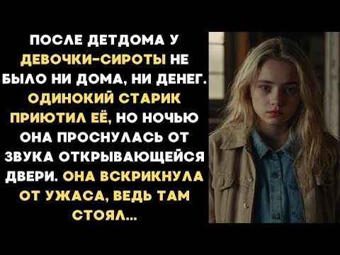 Видео: После детдома девочку сироту приютил старик, но ночью она проснулась в ужасе, в двери стоял