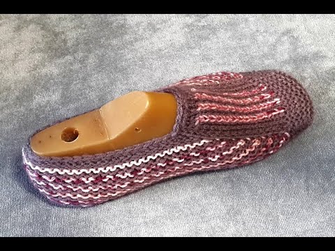 Видео: Еще бы проще -да некуда/ следок за 2 часа спицами без швов/