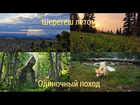 Видео: Шерегеш летом, Одиночный поход.