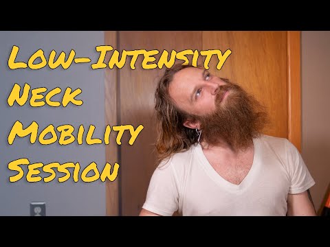 Видео: Сеанс низкоинтенсивной мобильности шеи — избавление от напряжения в шее