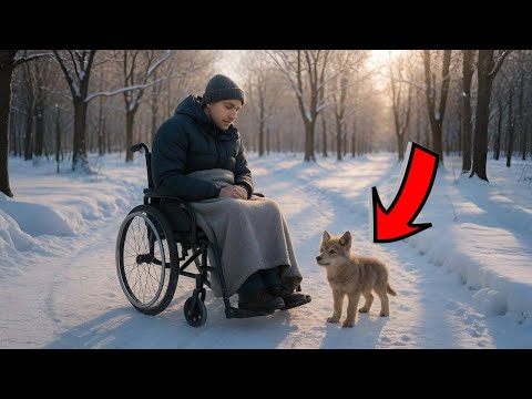 Видео: Парализованный парень не говорил после аварии. То, что сделал найденный волчонок, вернуло ему ГОЛОС!