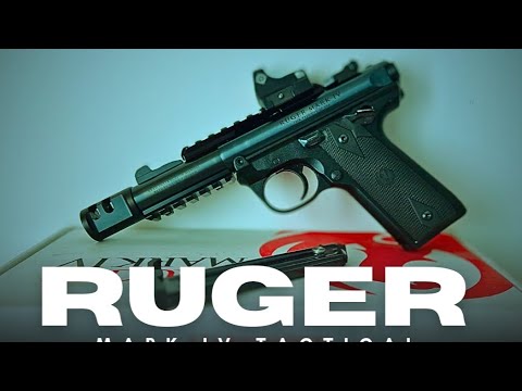 Видео: Обзор на Ruger 22/45 Tactical .22LR #rugermark4