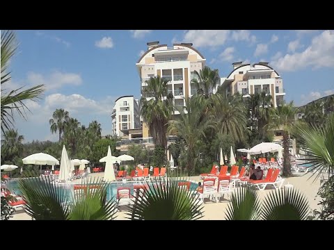 Видео: HEDEF RESORT & SPA 5* Турция Аланья поселок Конаклы