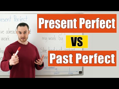 Видео: Сравнение Present Perfect и Past Perfect