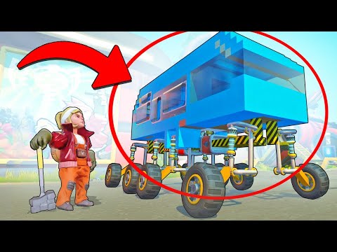 Видео: УЛУЧШИЛ ПОДВЕСКУ НА ГРУЗОВИКЕ ДЛЯ ПОХОДОВ - SCRAP MECHANIC SURVIVAL ДЕНЬ 25!