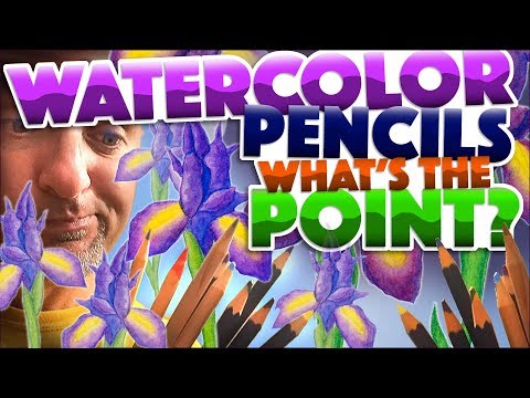 Видео: Акварельные карандаши — в чем смысл?