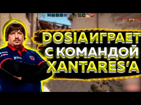 Видео: DOSIA ИГРАЕТ С КОМАНДОЙ XANTARES'A // ДОСЯ ИГРАЕТ С ХАНТАРЕСОМ