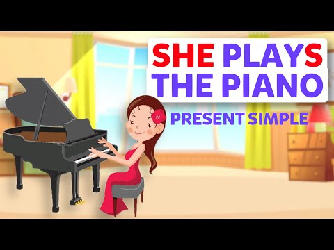 Видео: Present Simple - грамматика в английском языке для детей с Новакид