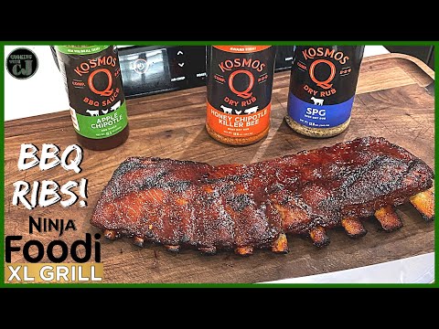 Видео: РЕБРЫШКИ-БАРБЕКЮ ОТ NINJA FOODI XL GRILL! | Рецепты для гриля Ninja Foodi Smart XL!