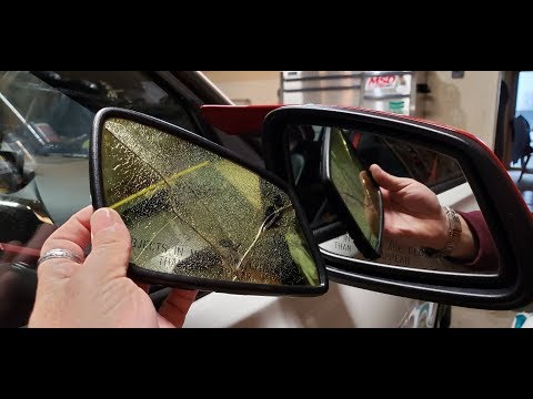 Видео: Замена стекла бокового зеркала BMW F30