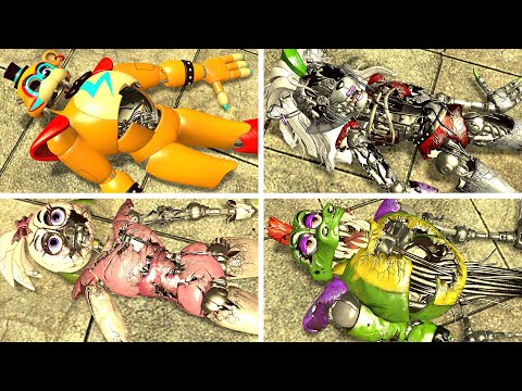 Видео: УНИЧТОЖЕНИЕ ВСЕХ НАРУШЕНИЙ БЕЗОПАСНОСТИ FNAF GLAMROCK ANIMATRONICS! Гарри мод! (Пять Ночей С Фредди)