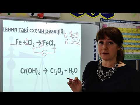 Видео: ХІМІЯ. 7 КЛАС.УРОК. РІВНЯННЯ ХІМІЧНИХ РЕАКЦІЙ  (хімічні рівняння)
