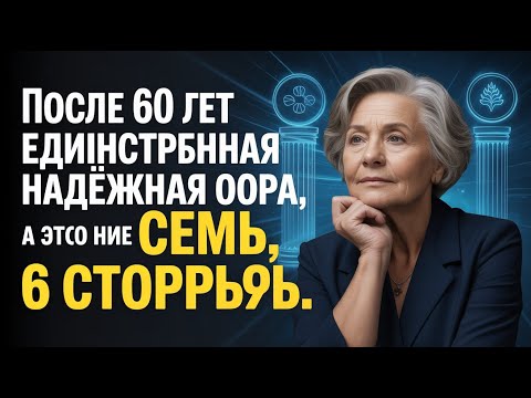 Видео: 6 надёжных опор после 60 лет, которые сильнее семьи и помогают жить дольше и счастливее