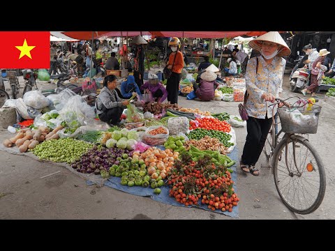 Видео: Аутентичный деревенский рынок Вьетнама | Исследование рынка Тьен Ко в Туен Куанге