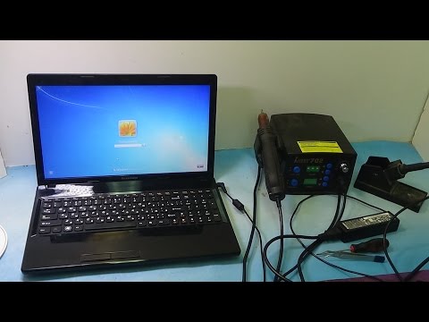 Видео: Ноутбук Lenovo G580 не включается. Разборка и ремонт