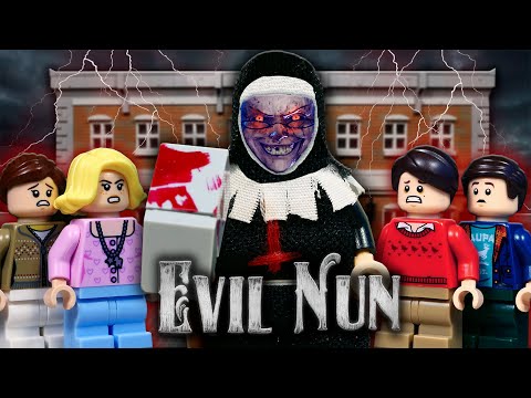 Видео: LEGO Фильм Evil Nun - Полная версия / ЛЕГО Stop Motion, Animation