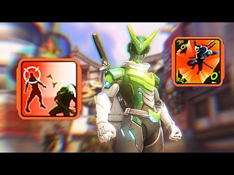 Видео: *ЛУЧШАЯ* СБОРКА ГЭНДЗИ в 4-м сезоне STADIUM (Overwatch 2)