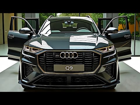 Видео: Audi Q9 2026 года: гигантский внедорожник с необычайной роскошью и мощностью!