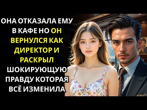 Видео: Она отвергла тихого мужчину в кафе… и генеральный директор вернулся с шокирующим предложением