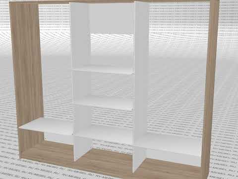 Видео: Видеоинструкция по сборке трехдверного шкафа-купе КААППИ от мебельной фабрики РВ-МЕБЕЛЬ