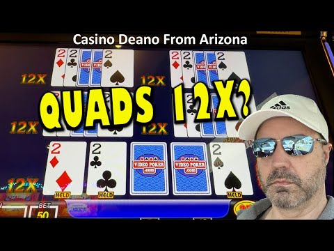 Видео: Из Arizona Quad 2s 12x Удалось ли мне попасть? Видеопокер #казино #казиноигры #видеопокер #покер ...