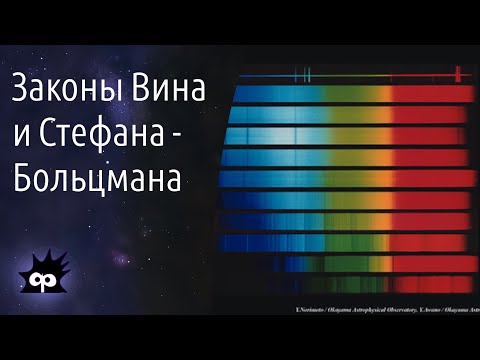 Видео: А8.03. Тепловое излучение. Законы Вина и Стефана - Больцмана