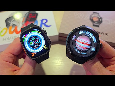 Видео: НОВИНКА! ТОПОВЫЕ ЧАСЫ ДО 3000руб. Смарт-часы Smart Watch habbarmers HW6 MAX/Smart Watch HW12 ULTRA 3